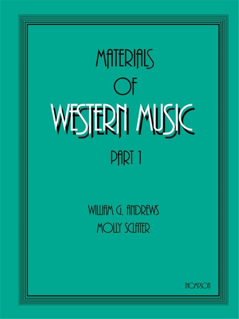 Materials of Western Music Vol. 1